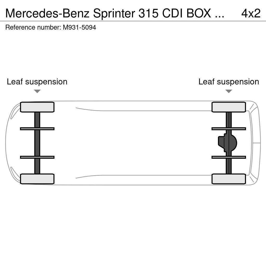 Mercedes-Benz Sprinter 315 CDI BOX L=4380 mm Other