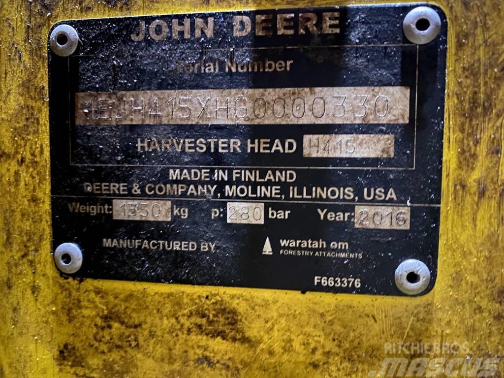 John Deere H 415 Harvester heads