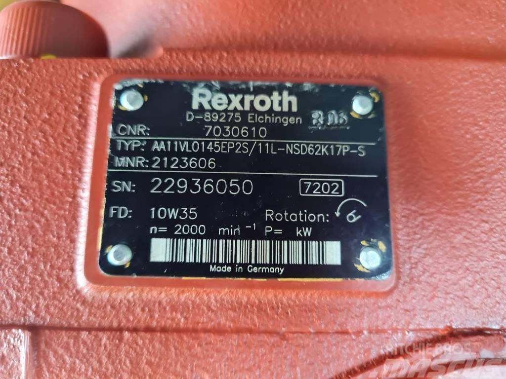 Rexroth A11VLO145EP2S/11L-NSD62K17P-S Harvesters