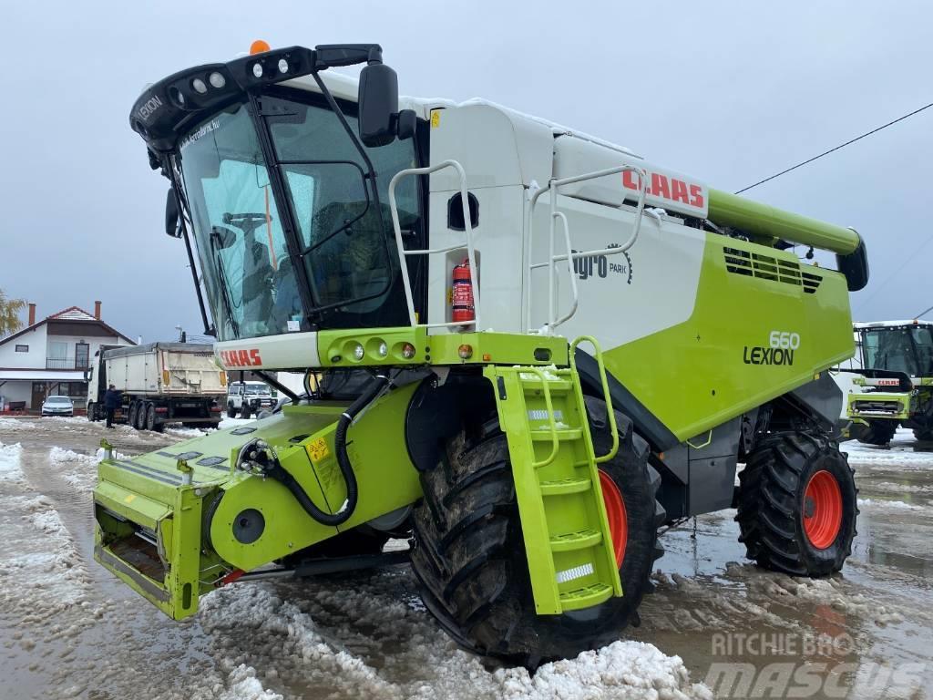 CLAAS Lexion 660 4WD Combine harvesters