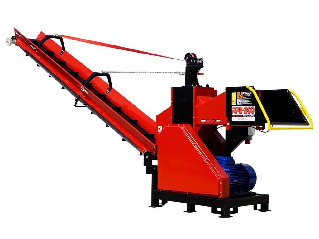 REMET Red Dragon  RPE-200 ELECTRIC Wood chippers