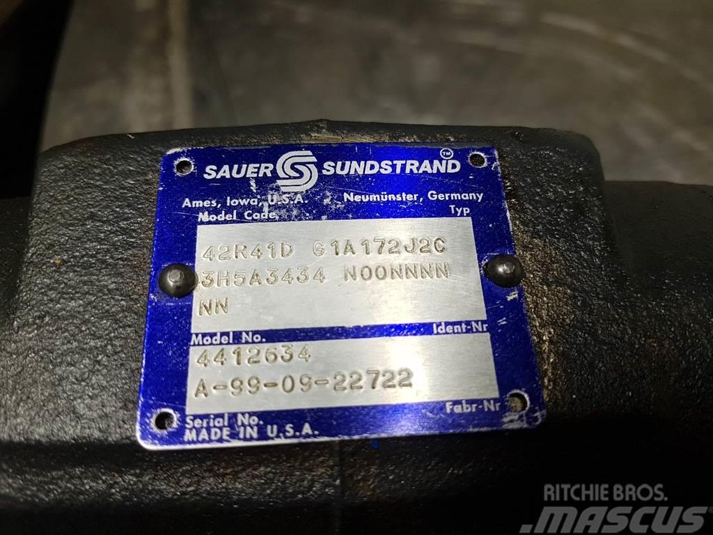  Sauer Sundstrand 42R41DG1A172J2C - Kramer - Pump Hydraulics