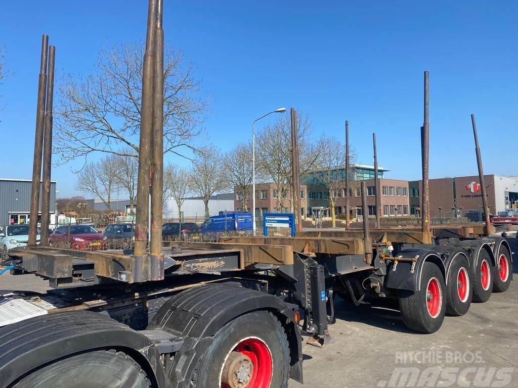 Doll 4 AXLE - BPW - WOOD / HOLZ / TIMBER TRANSPORTER Timber semi-trailers