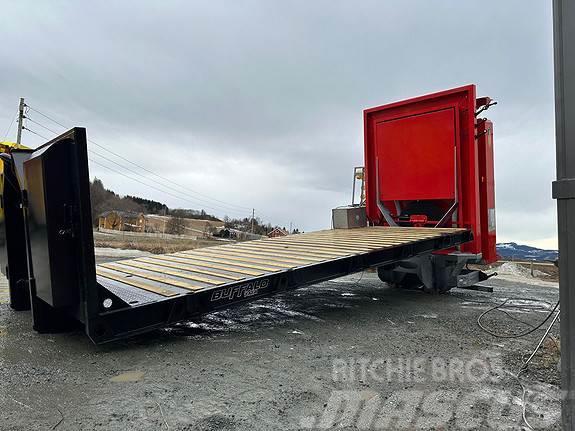 Buffalo TMA montert på krokflak, På lager!! Cable lift demountable trucks