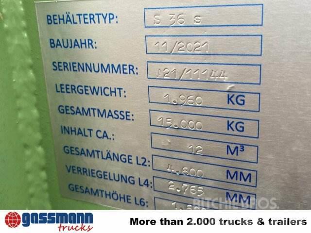  Andere Abrollcontainer S36s ca. 12m³ Special containers