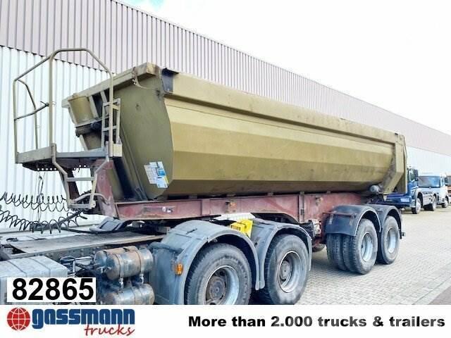Kempf SKM 32/2 Stahlmulde ca. 24m³, Liftachse, Tipper semi-trailers