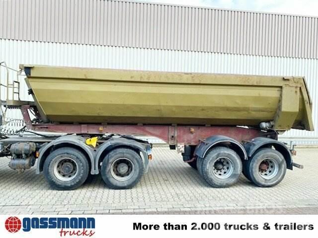 Kempf SKM 32/2 Stahlmulde ca. 24m³, Liftachse, Tipper semi-trailers