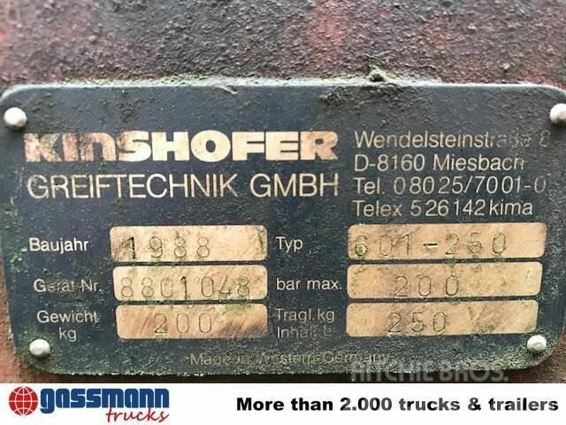 Kinshofer Schalengreifer 601-250, 10x VORHANDEN Crane trucks