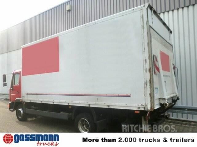 MAN L35 10.163 4x2 eFH./NSW/Radio/Dachspoiler Box body trucks