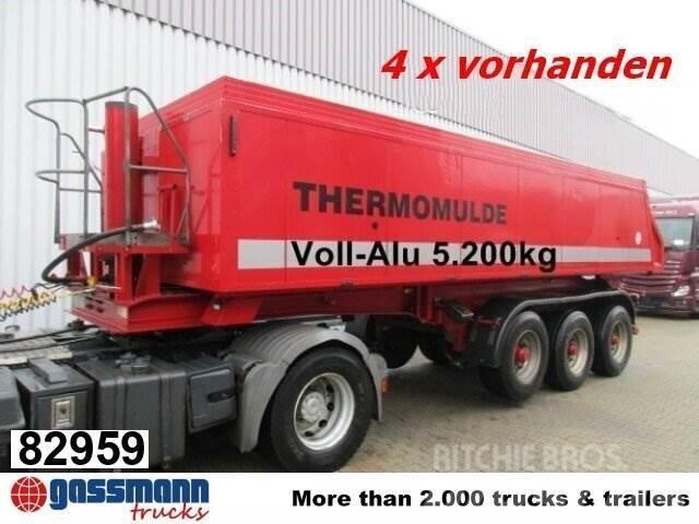 Meierling MSK 24 Voll-Alu Iso-Kastenmulde, ca. 25m³, 4x Tipper semi-trailers