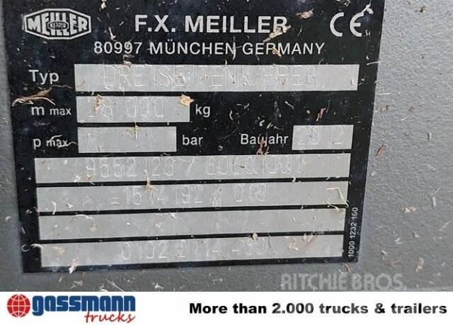Meiller 3-Seiten Kippbrücke 4-Achser Tipper trucks