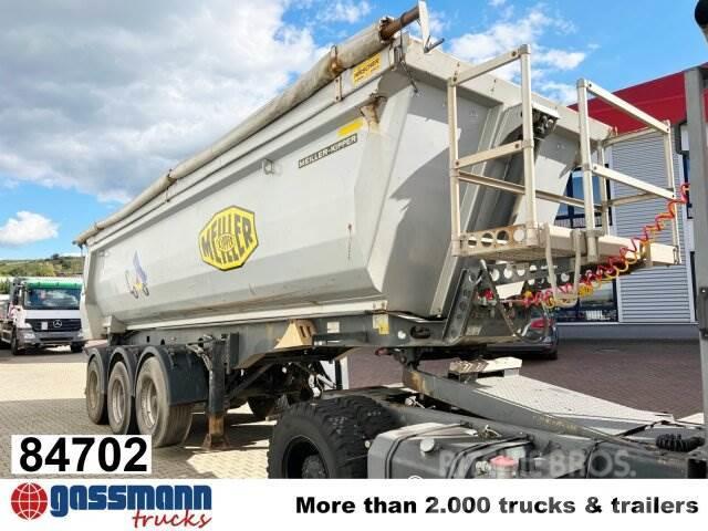 Meiller MHPS 12/27 NOSS2, Stahlmulde ca. 26m³, Liftachse Tipper semi-trailers