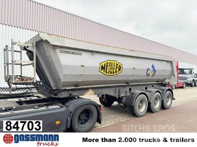 Meiller MHPS 12/27 NOSS2, Stahlmulde ca. 26m³, Liftachse Tipper semi-trailers