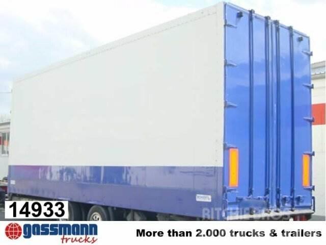 Schier Kofferanhänger mit Hubboden Box body trailers