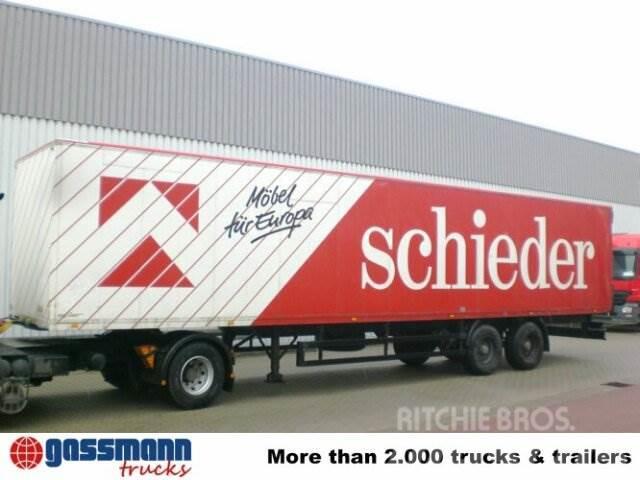 Spier SLG 2/90, Möbelkofferauflieger, 80 cbm, 2x Box body semi-trailers