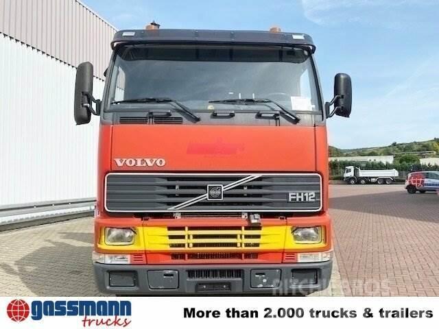 Volvo FH12-380 8x2 mit Kran Palfinger PK35000, Flatbed / Dropside trucks