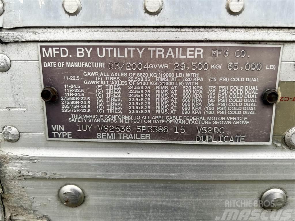 Utility 53X102 Box body trailers