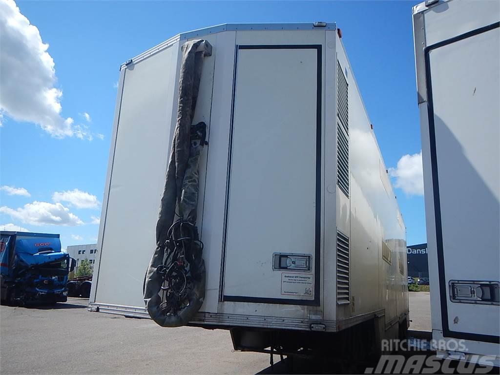  HMK 2-stock lukket Grisetrailer Animal transport semi-trailers