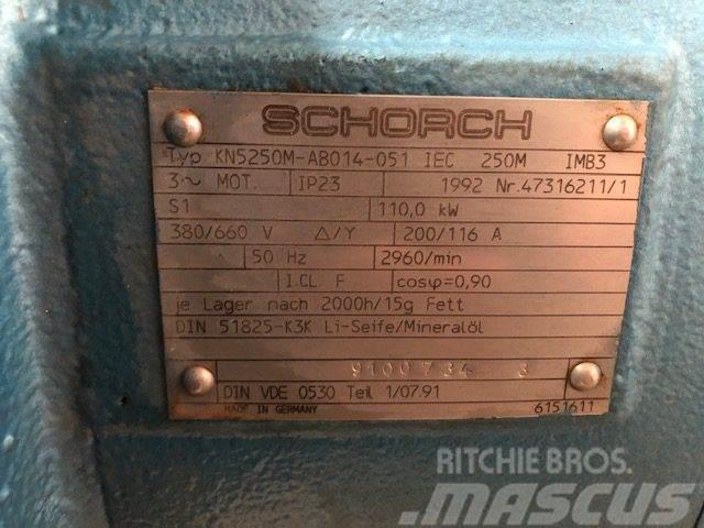  110 kW Schorch KN5250M-AB014-051 E-Motor Engines