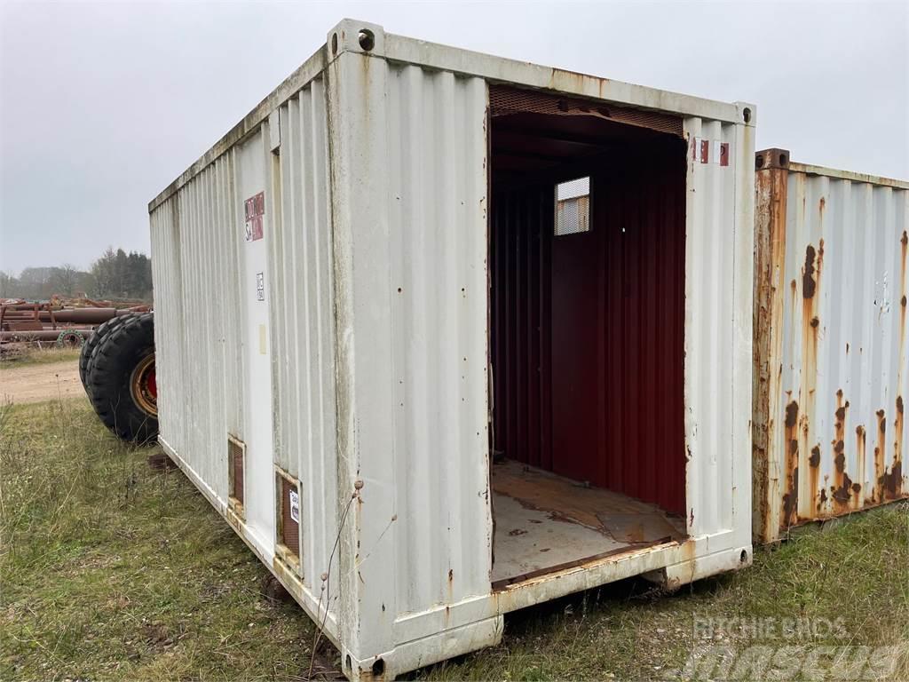  20FT container uden galvender. Storage containers