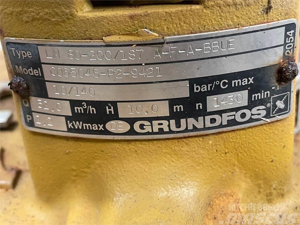 Grundfos type LM 80-200/187 A-F-A BBUE pumpe Waterpumps