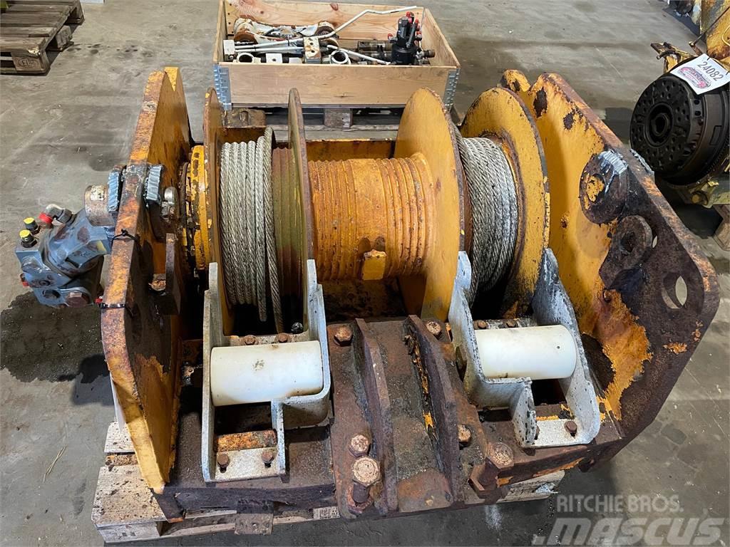  Spil, hydraulisk - 16 ton - ex. Liebherr HS835HD k Hoists, winches and material elevators