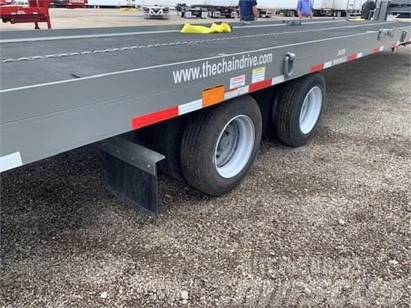  CONTRAL DROP DECK CONTAINER DELIVERY TRAILER, TAND Containerframe trailers