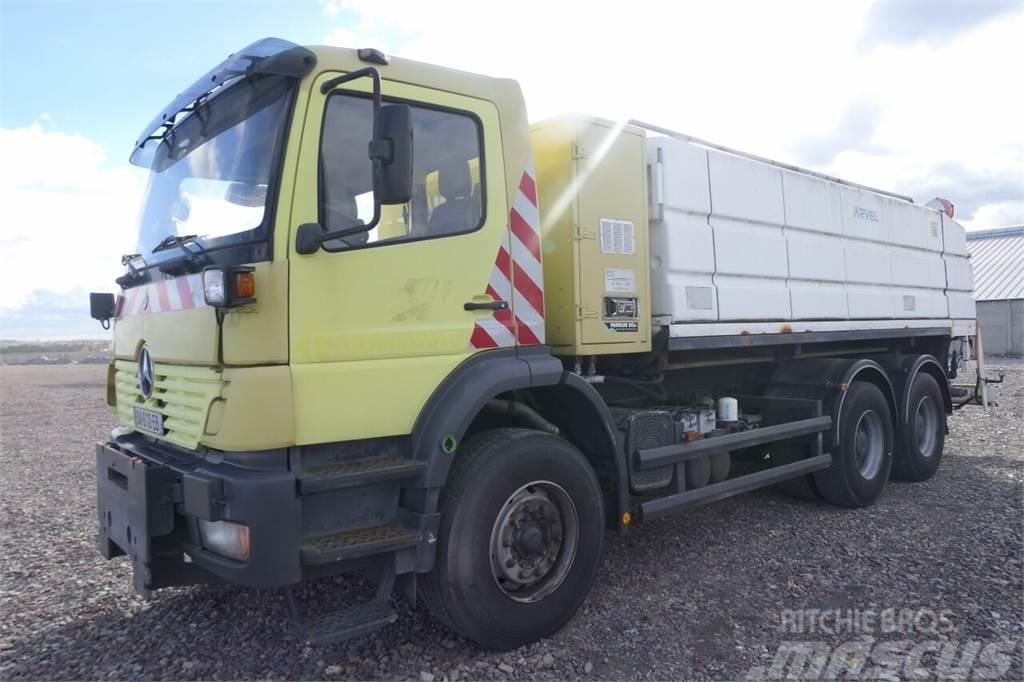 MB Trac ATEGO 2628 / 6X4 / Snow blades and plows