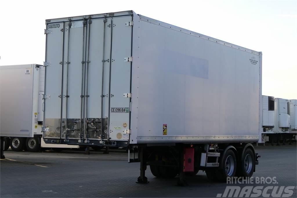 Samro BOX - 7,3 M / STRONG FLOOR / KOFFER / VEHICULAR / Box body semi-trailers