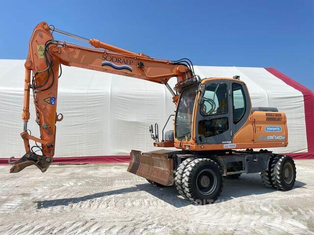 Doosan DX140W Wheeled excavators