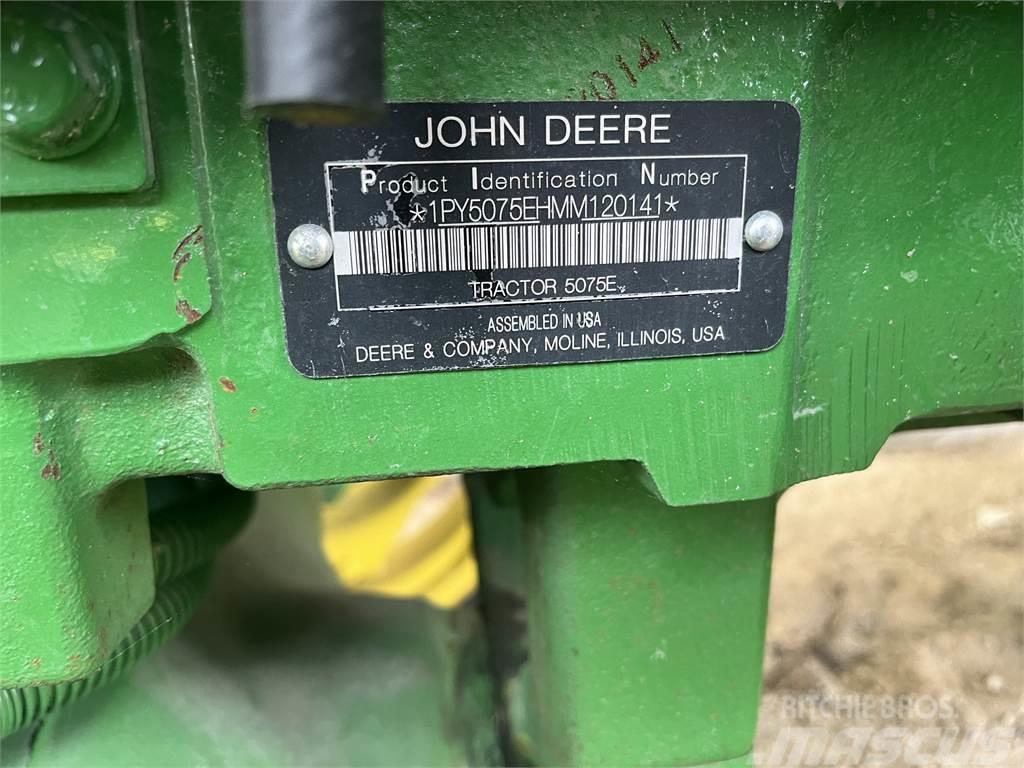 John Deere 5075E Compact tractors