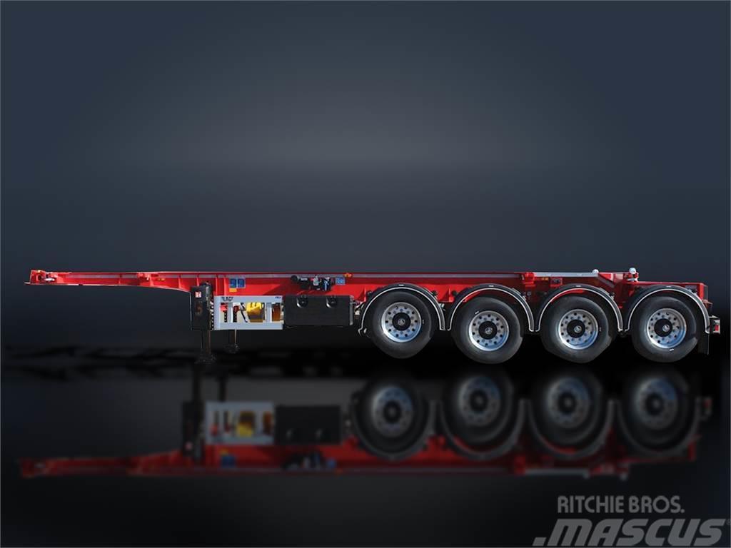 LAG 30+20 fods containerchassis Skeletal semi-trailers