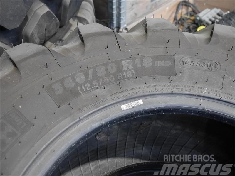 Michelin 340/80-18 Tyres, wheels and rims
