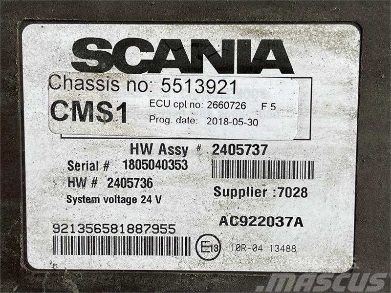 Scania  CMS ECU 2660726 Electronics