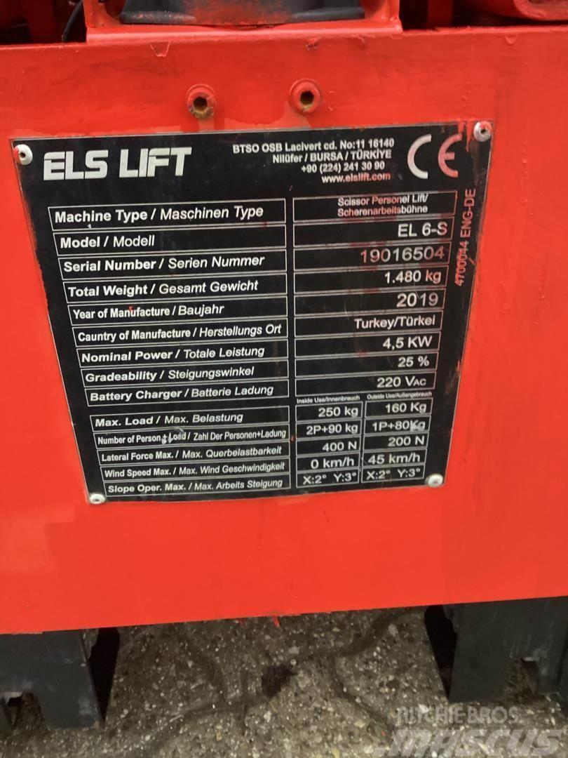 ELS LIFT EL6-S Scissor lifts