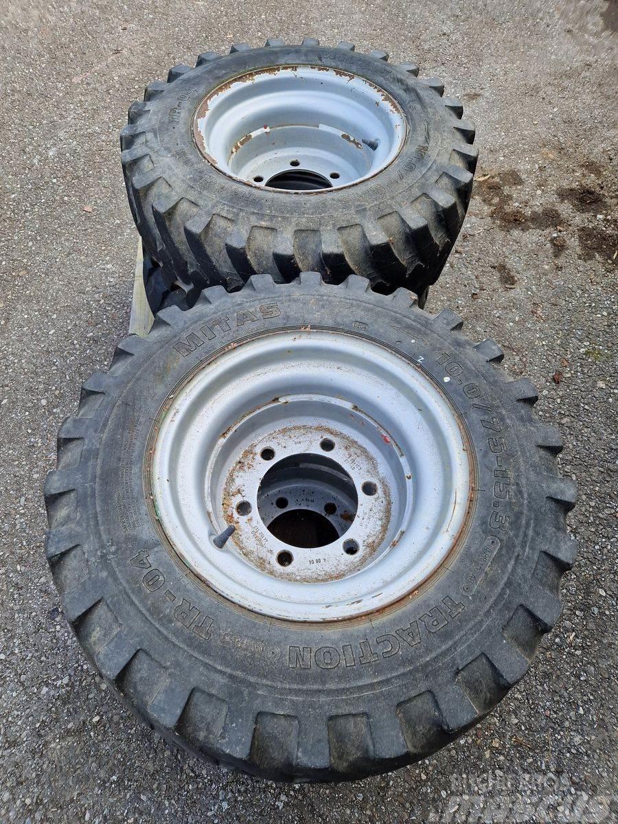 Mitas Komplettradsatz (4 Stk.) 10.0 / 75 - 15.3 Tyres, wheels and rims