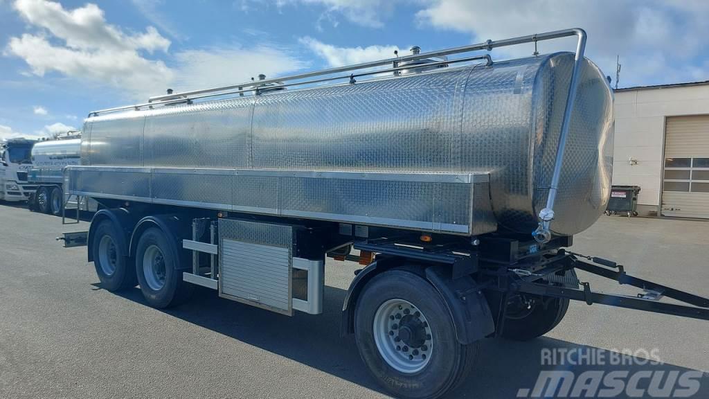  Edelstahltankanhänger 22.000 Ltr. - UNISOLIERT - F Tanker trailers