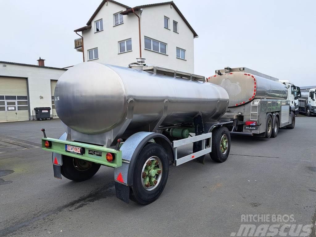  Fabr. Lanz + Marti - UNISOLIERT - 9500 Liter(Nr. 5 Tanker trailers
