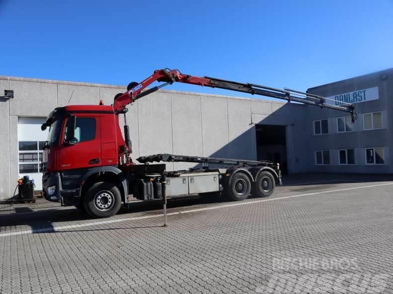 Mercedes-Benz Arocs 2643 euro 6 Cable lift demountable trucks