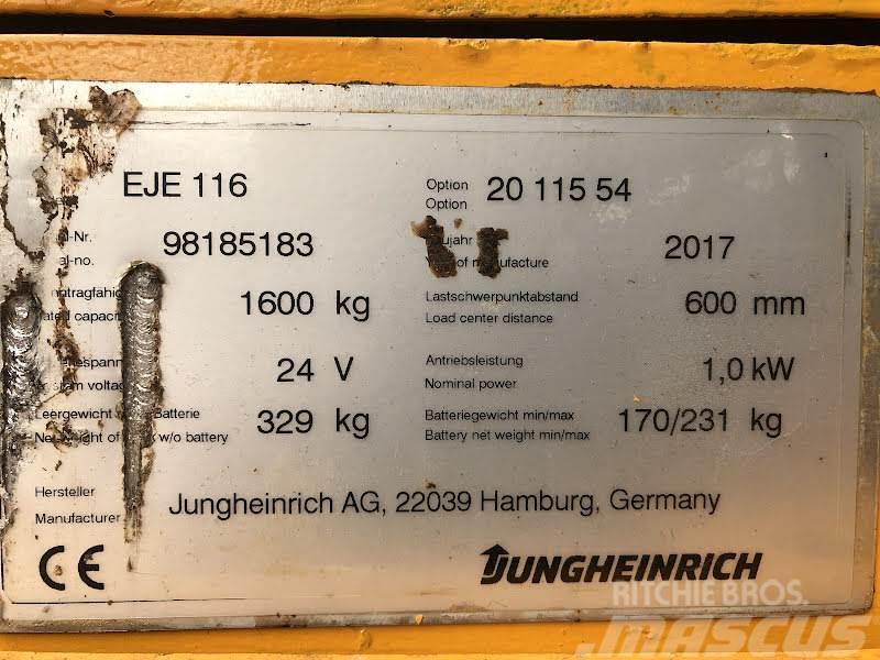 Jungheinrich EJE 116 Low lifter