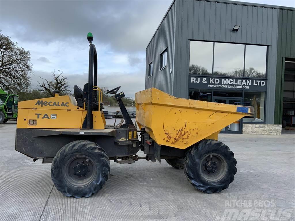 Mecalac TA6 6 Tonne Straight Tip Dumper (ST19498) Other agricultural machines