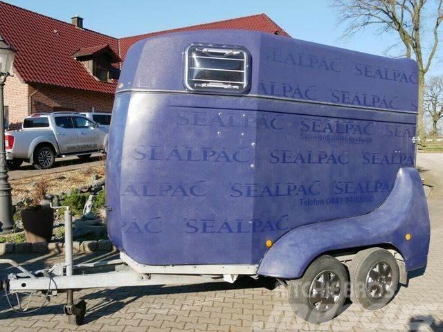 Böckmann 1,5 Pferde Heckklappe schwenkbar Animal transport trailers