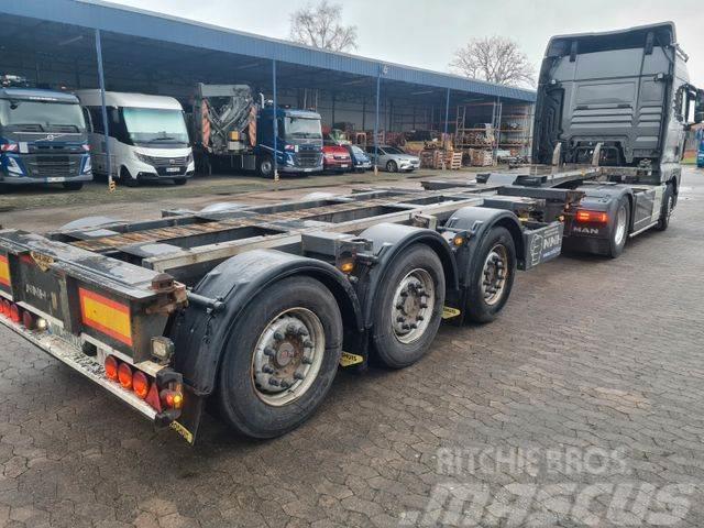 Broshuis MFCC 20 - 45ft. Multi Chassis - ADR -TOP ZUSTAND Low loader-semi-trailers
