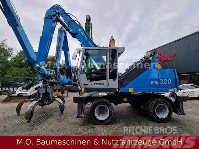 Fuchs MHL 320 /AC /Magnetalage/ZSA/Hochfahrbare Kabine Wheeled excavators