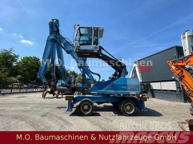 Fuchs MHL 320/ZSA/Hochfahrbare Kabine/ Wheeled excavators