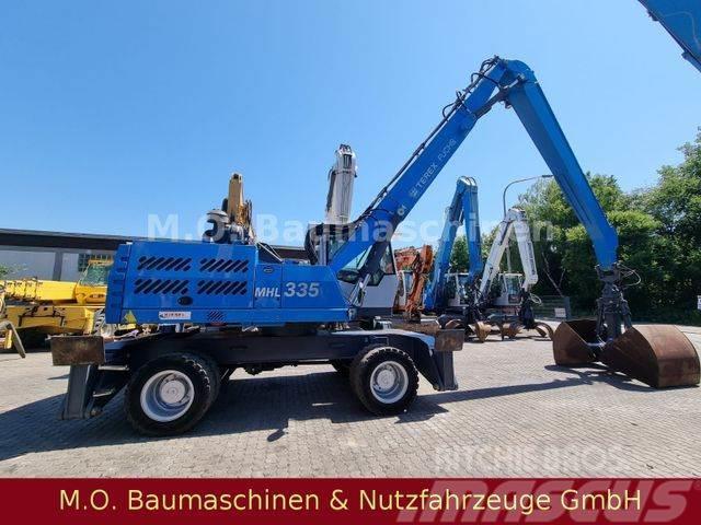 Fuchs MHL 335 / ZSA /AC/ Hochfahr.Kabine/Magnetanlage Wheeled excavators
