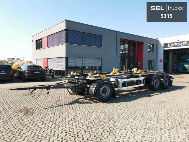 Hüffermann HMA 27.76 / Container chassis / Liftachse Skeletal trailers