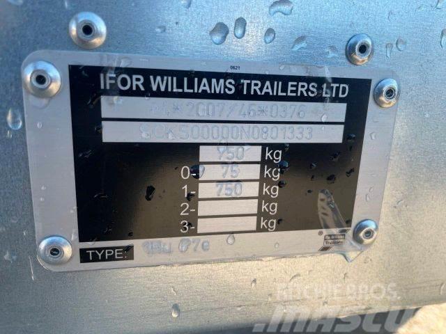 Ifor Williams 1Hu Pe75 NEW, cattle transport, vin 333 Animal transport trailers