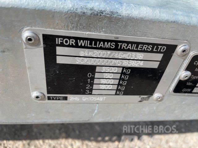Ifor Williams 2Hb GH35, NEW NOT REGISTRED,machine transport824 Low loaders