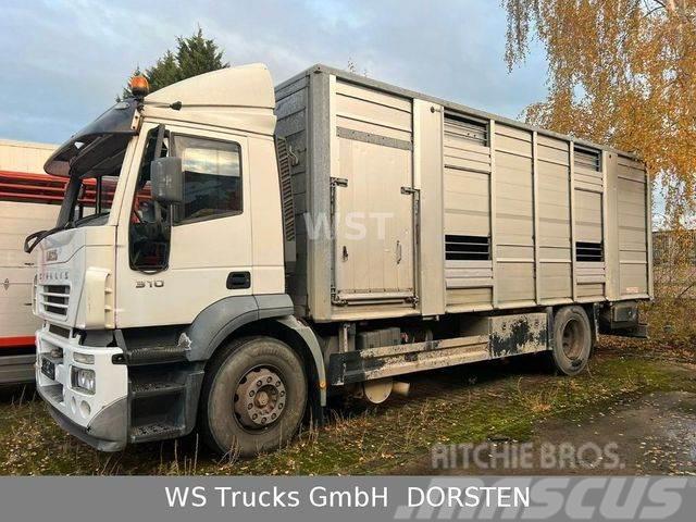 Iveco Stralis 310 Zweistock Fahrerhaus beschädigt Animal transport trucks